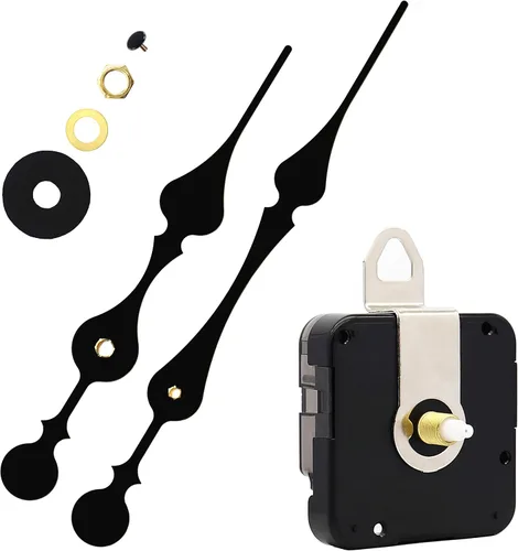 Miniatura 11 de TIKROUND Youngtown12888 - Reloj con eje de 0.906 in con 2 manecillas de pala para adaptarse a diales de hasta 15.7 pulgadas de diámetro.