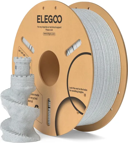 Miniatura 41 de ELEGOO Filamento PLA 1.75mm Azul Oscuro & Rojo 2KG, Filamento para Impresora 3D con Precisión Dimensional +/- 0.02mm, Paquete de 2 Carretes de 1kg