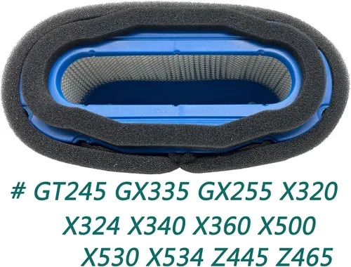 Miniatura 5 de Filtro de aire Pre filtro para John Deere 647 657 667 717A 727A Z Trak cortacéspedes GT245 GX255 GX335 335 Tractores de césped Kawasaki