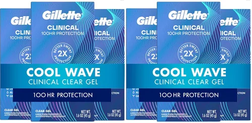 Miniatura 12 de Gillette Antitranspirante clínico y desodorante para hombres, protección contra el sudor y el olor 72 horas, frescura de larga duración, tecnología