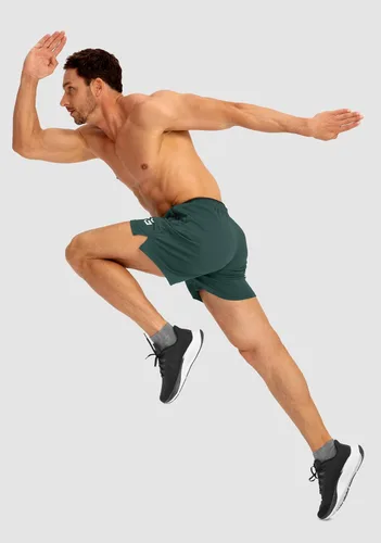 Miniatura 6 de G Gradual Pantalones cortos de correr para hombre con bolsillos con cremallera, secado rápido, gimnasio, atletismo, entrenamiento, pantalones cortos