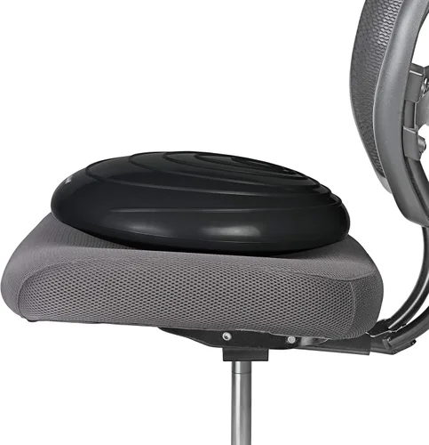 Miniatura 2 de Gaiam Cojín de Equilibrio con Disco de Balanceo, Entrenador de Núcleo de Estabilidad para Silla de Escritorio de Casa u Oficina y Silla Sensorial