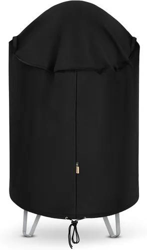 Arcedo Funda redonda para ahumador de 30 pulgadas, cubierta vertical de carbón para ahumador, cubierta de cúpula de parrilla eléctrica para