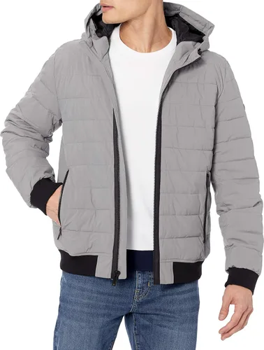 Miniatura 8 de DKNY Chaqueta bomber acolchada con capucha y rendimiento para hombre