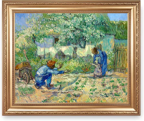 Miniatura 217 de A&T ARTWORK Noche estrellada sobre el Ródano de Vincent Van Gogh. Tamaño del marco: 36 x 30 pulgadas, tamaño de la imagen: 30 x 24 pulgadas