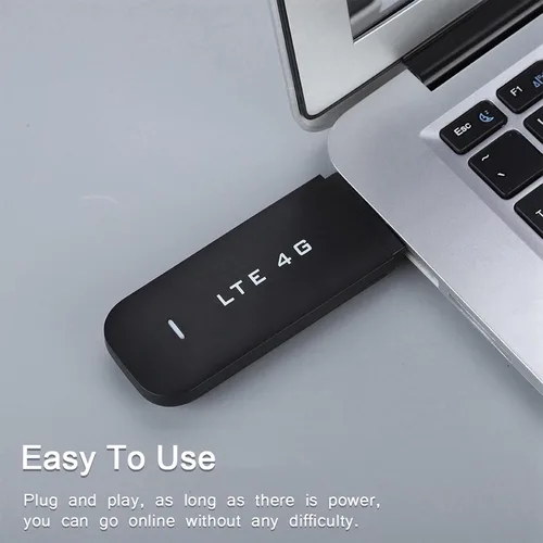 Miniatura 4 de Akozon Hotspot WiFi móvil, 4G LTE USB Enrutador portátil de bolsillo, USB WiFi red móvil inteligente (con WiFi) Soporte de viaje de 150 Mbps FDD