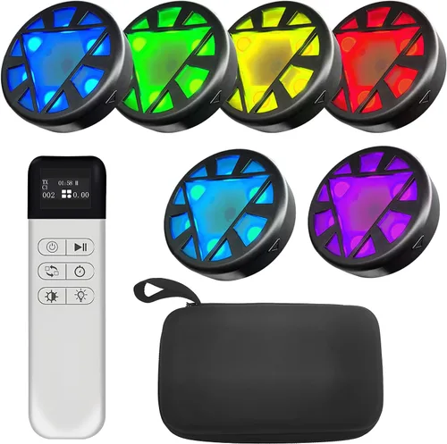 JOJOCY Luz magnética de entrenamiento de reacción, 5 luces de color, 6 modos, duración de la batería de 30 horas, mejora la velocidad de reacción y
