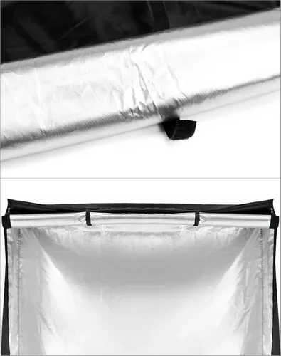 Miniatura 3 de QWORK Funda para Estante de Alambre - 60"x24"x72", Tela Oxford, Mantiene el Estante Limpio, Para Hogar, Oficina, Almacenamiento y Garaje, Negro 1