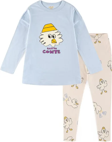 MILKMILE LOLO 2T-15Y Toddler Kids Babyboys Babygirls Boys Girls Unisex 100% Cotton Colorful Allover Longsleeve Outfitsets