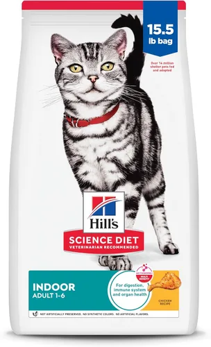 Miniatura 15 de Hill’s Science Diet Alimento seco para gatos de interior., Adulto