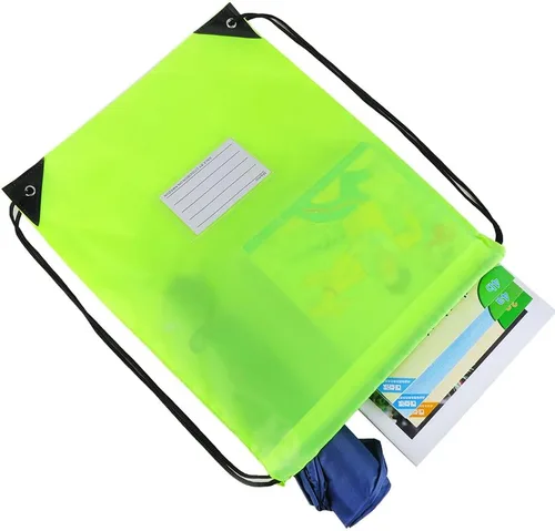 Miniatura 71 de CODOBON Paquete de 20 bolsas con cordón, mochila de cuerda de dibujo a granel, bolsa de bricolaje para gimnasio, deportes, bolsa para mujeres