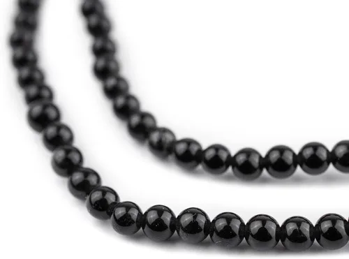 Miniatura 94 de The Bead Chest Cuentas de Jade Blanco Mate Redondas (8mm): Piedra Preciosa Orgánica Redonda Esférica de Energía con Poder de Sanación para Hacer