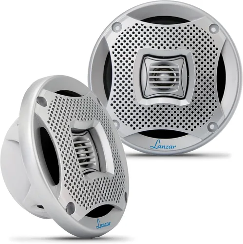 Miniatura 5 de Lanzar Altavoces marinos duales impermeables de 6.5 pulgadas, 400 W, 4 ohmios, radio estéreo para coche/barco, altavoces estéreo marinos, a prueba