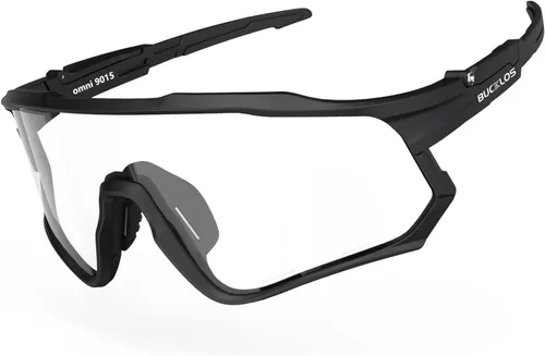 Miniatura 12 de BUCKLOS Gafas de sol polarizadas para ciclismo y correr para hombres y mujeres, protección UV400, gafas de sol TR90 para bicicleta, béisbol, Marcos