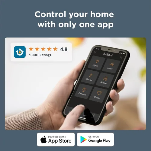 Miniatura 3 de Control Inteligente para el Hogar de Brilliant (Panel Enchufable) — Alexa Incorporada y Compatible con Ring, Sonos, Hue, Google Nest, Wemo