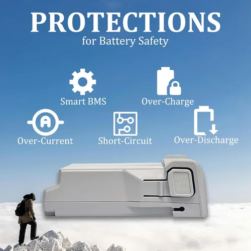 Miniatura 4 de Mini 4 Pro Batería Plus para DJI, Batería de Vuelo Inteligente de 3850mAh-7.38V Plus para Reemplazo de Serie de Dron DJI Mini 3 Pro 1 batería.
