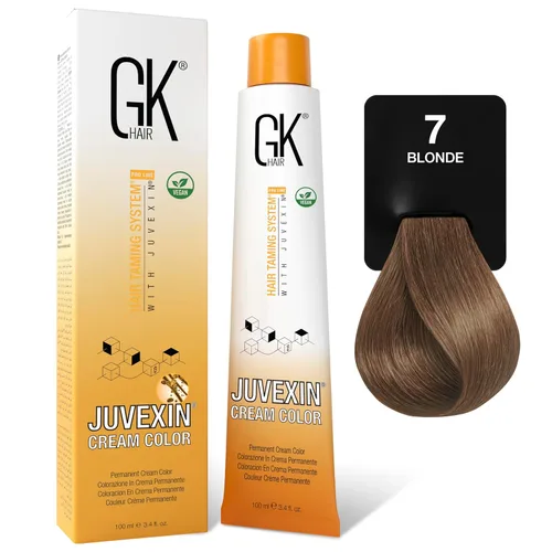 Miniatura 16 de GK HAIR Color Cream 3.0 Marrón oscuro natural – 100% cobertura de canas Resultados semipermanentes, semipermanentes o semipermanentes 8–10 vol