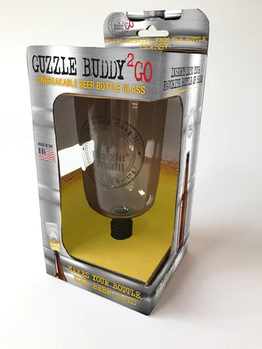Miniatura 2 de Guzzle Buddy El mejor vaso de cerveza, regalo práctico, sé el alma de la fiesta, todo en uno, manera segura y fácil de disfrutar del alcohol, taza