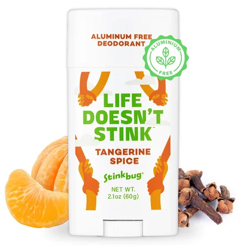 Miniatura 31 de Stinkbug Naturals - Desodorante orgánico sin aluminio con salvia ámbar, aceite de coco y carbón activado, sin parabenos, desodorante para piel