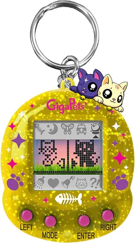 Giga Pet - Mascota virtual para niños de 5 años en adelante, edición de coleccionista mejorada de los años 90, cuidado de animales para niños