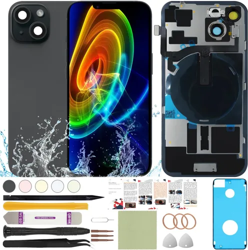 Miniatura 26 de Funda trasera de repuesto compatible con iPhone 8 de 4.7" + Herramientas profesionales (Gris espacial)