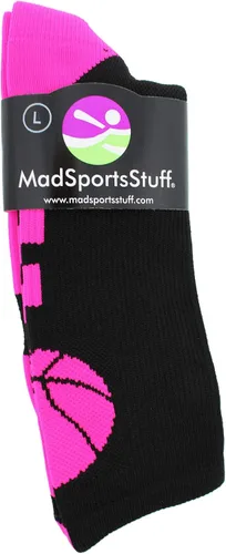 Miniatura 3 de Calcetines de baloncesto para niños, niñas, hombres, mujeres, calcetines atléticos, tallas para jóvenes y adultos, fabricados en los Estados Unidos