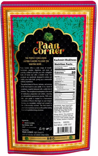 Miniatura 3 de Paan Corner Kashmiri Mukhwas, Traditional Mouth Freshener, 4.23oz
