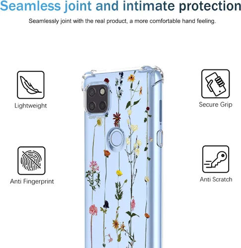 Miniatura 85 de Funda para Moto G Stylus 2021 4G Clear Flower Funda de teléfono TPU suave a prueba de golpes, antiarañazos, funda protectora para Motorola G Stylus