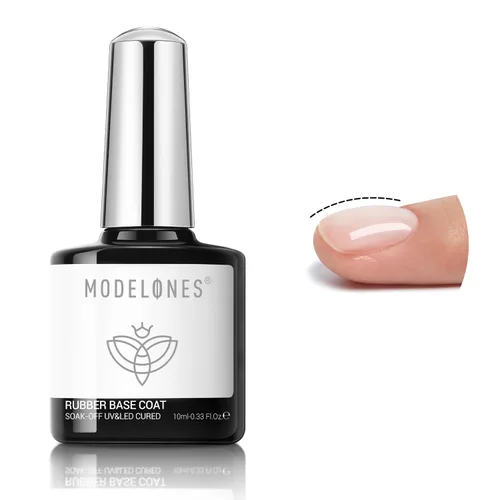 Miniatura 14 de Modelones - Capa superior y capa base de esmalte de gel de 15 ml, 0.5 fl oz, juego de actualización súper brillante, sin ácido, sin necesidad