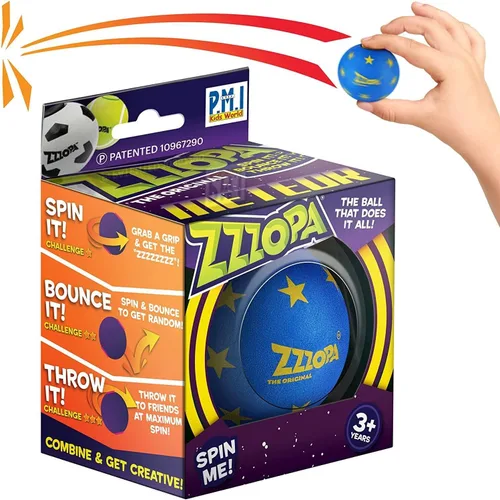 Miniatura 10 de Bolas Originales ZZZOPA para Jugar: ¡ACE! Bola de Estrés para Jugar de la Colección Divertida Juguetes para la Ansiedad para Niños: ¡Gírala