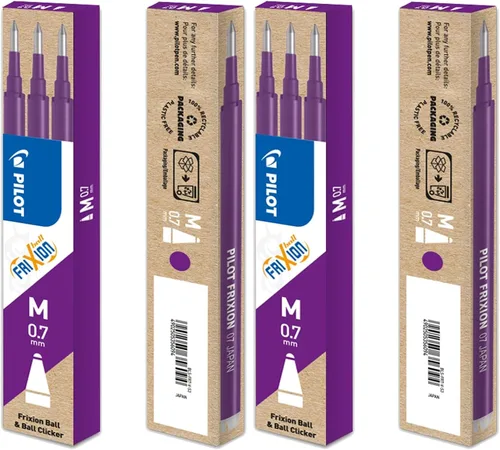 Miniatura 7 de Pilot Recambios para Frixion Rollerball 0.028 in (Pack de 3) - Azul Claro