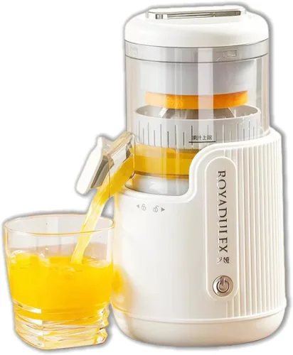 Miniatura 9 de Máquina exprimidora de prensa en frío para un alto rendimiento de jugo, exprimidor de masticación lenta, fácil de limpiar, máquina extractora de Rojo
