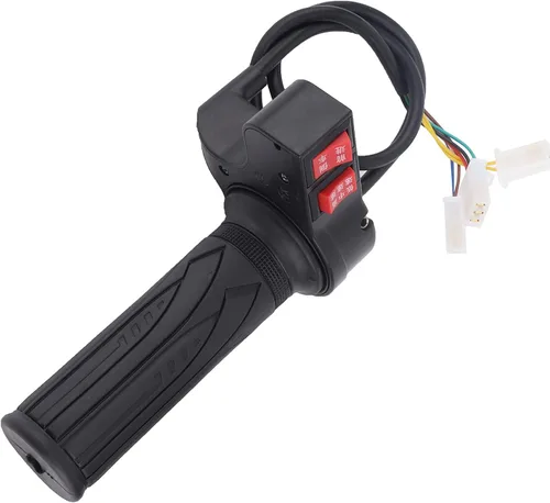 Miniatura 7 de Mango universal del acelerador de bicicleta eléctrica, 3 velocidades ajustable con control de avance/retroceso