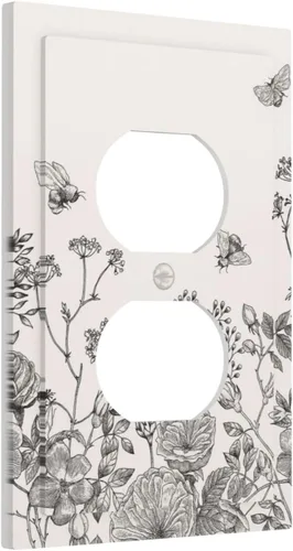 Miniatura 51 de Cubiertas Decorativas para Placas de Interruptor Abstracto Moderno de Mediados de Siglo Arco Boho Sol Dorado Hoja 1 Gang Placa de Pared Cubierta