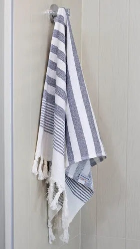 Miniatura 9 de Clotho Paquete de 4 toallas de mano turcas para baño y cocina, 100% algodón de 16 x 38 pulgadas, juego de 4 toallas decorativas, de secado rápido