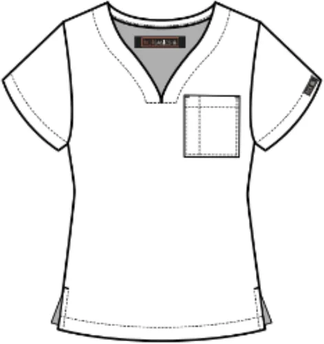 Miniatura 4 de KOI Basics 1094 Sansa Top de uniforme médico para mujer