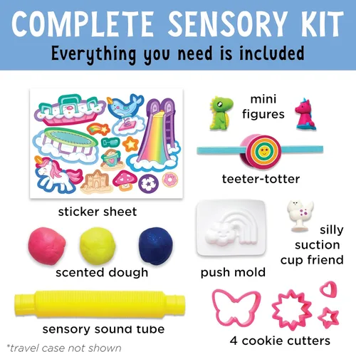 Miniatura 4 de Creativity for Kids Kit sensorial sobre la marcha: parque infantil mágico - Contenedores sensoriales para niños pequeños de 3 a 5 años, regalos