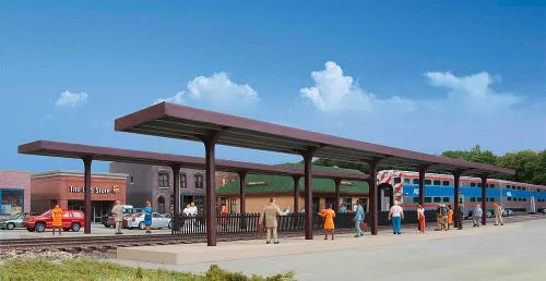 Miniatura 4 de Walthers Cornerstone Pequeño Centro de Negocios 933-4132 HO Escala Modelo Ferrocarril - Kit de Estructura