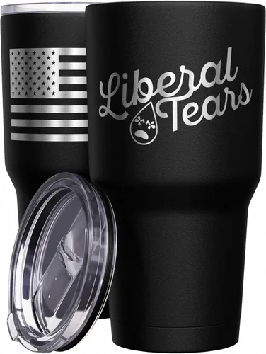 Miniatura 54 de We The People Holsters - Momma Bear - Vaso de café - Taza de viaje de café con bandera americana - Vaso grabado - Vaso termo doble - 30 onzas