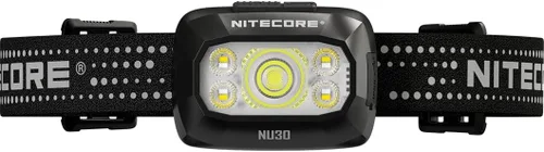 Miniatura 3 de Nitecore NU30 Linterna frontal LED recargable de 500 lúmenes con haces blancos y rojos