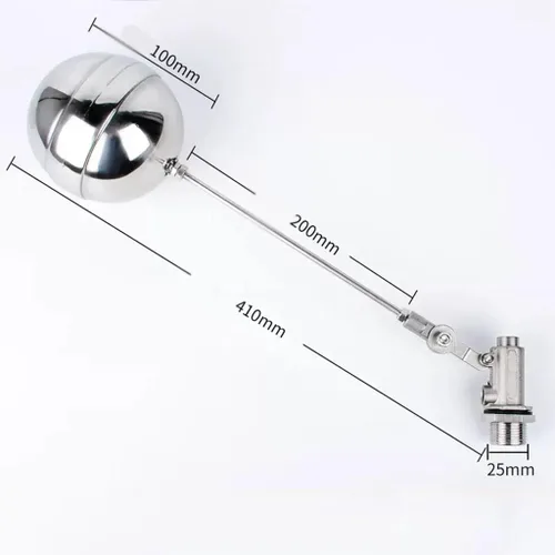 Miniatura 2 de 316L Stainless Steel Float Ball Valve - 1/2" & 3/4" Automatic Water Level Control for Tanks & Pools 1pc(3/4inch)