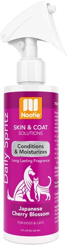 Miniatura 8 de Nootie Sweet Pea Vanilla Daily Spritz para perros y gatos - Acondiciona e hidrata el pelaje, spray para mascotas de larga duración - 16 oz