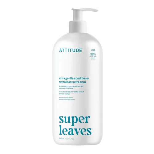 Miniatura 16 de ATTITUDE Acondicionador para cabello extra suave, alivia el cuero cabelludo seco, ingredientes derivados naturalmente, desenredante vegano, probado