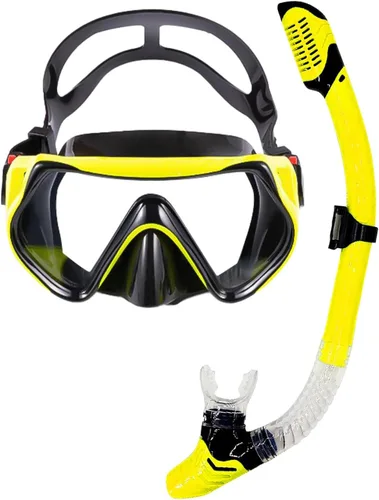 Miniatura 9 de TUDIVING Equipo de esnórquel para adultos, máscara de natación antivaho con vista panorámica, kit de esnórquel con parte superior seca, juego