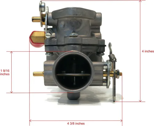 Miniatura 2 de The ROP Shop Repuesto de carburador compatible para Case IH, Farmall Cub Tractor 154, 184, 185 y Lo-Boy Zenith 13781, 13794, 70949C92 7, 1523C93