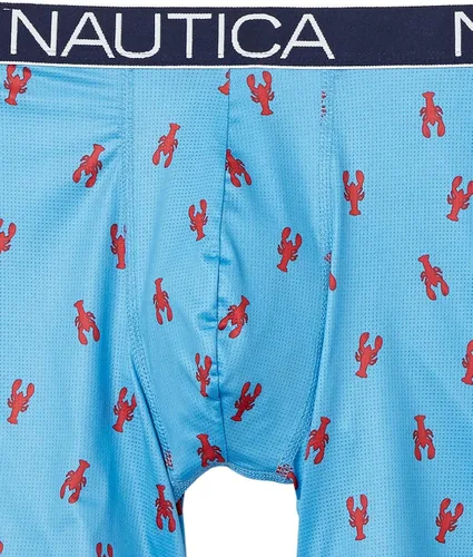 Miniatura 2 de Nautica Paquete de 3 calzoncillos tipo bóxer de malla ligera elástica para hombre