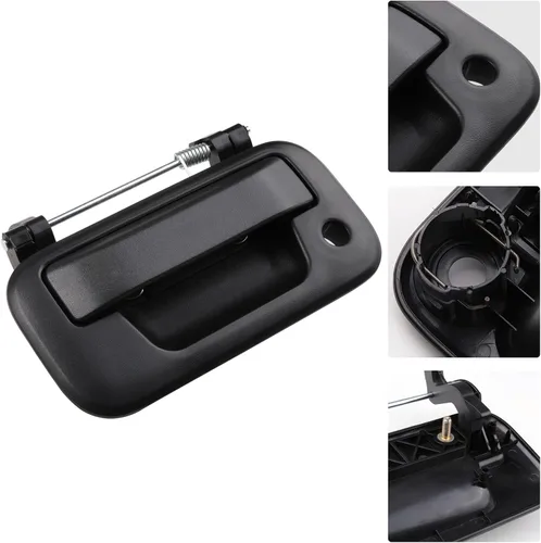 Miniatura 4 de Pestillo de manija para portón trasero compatible con Ford F150 F250 F350 F450 F550 Super Duty Explorer Lobo 2004-2016, Lincoln Mark LT Reemplazo #