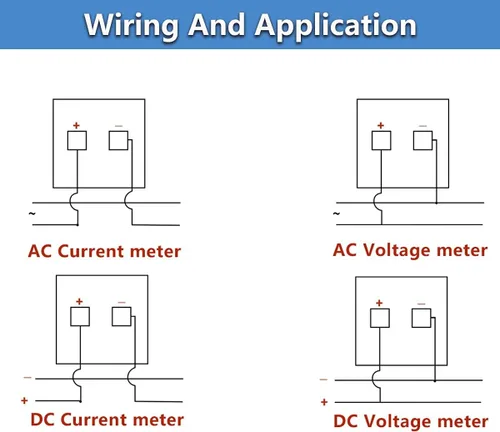 Miniatura 5 de Fielect 91L4 0-250V Medidor de voltaje del panel analógico Voltaje Medidor 2,5% Margen de error