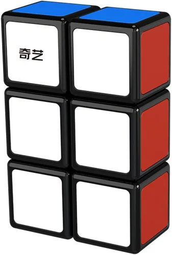 Miniatura 4 de 1x2x3 Speed Cube QiYi Toys Magic Speed Cube Puzzles Negro