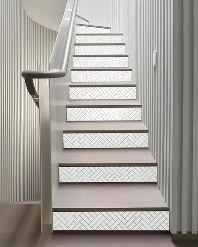 Miniatura 34 de FLFK Calcomanías para escaleras - Adhesivos para escaleras, Calcomanías autoadhesivas para escalones de Sunrise Coast, para decoración del hogar